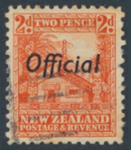 New Zealand  SC# O64a SG O123b  Used OFFICIAL perf 12½ see details scans