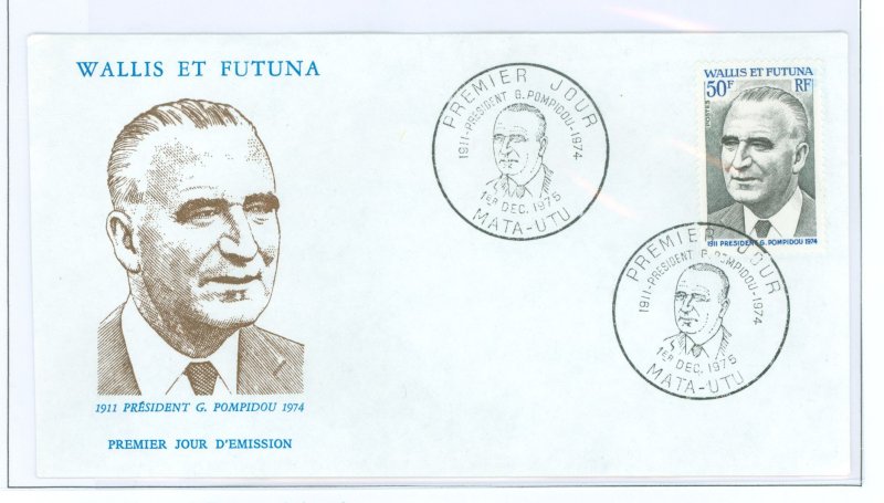 Wallis & Futuna Islands 186 FDC