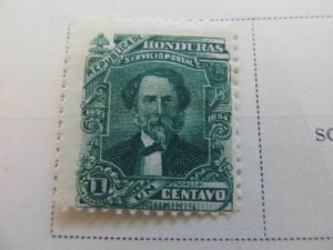 Honduras 1893 1c fine mh* stamp A11P11F18