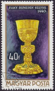 Hungary - 1970 - Scott #2045 - used - Gold Chalice