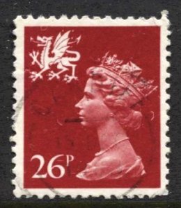 STAMP STATION PERTH Wales #WMH47 QEII Definitive Used 1971-1993