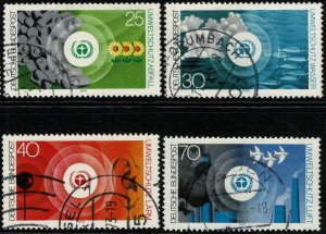 GERMANY 1973 PROTECTION of the ENVIRONMENT SET USED (VFU) P.14 SG1666-69 SUPERB