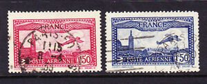 FRANCE 1930 AIR  SET 2 FU  SG 483/84