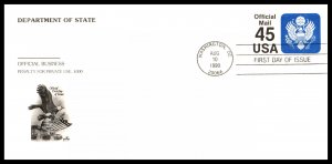 US UO81 Artcraft U/A FDC