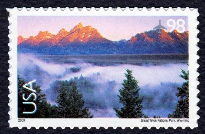 #C147 98c Grand Teton Nat'l Park, Mint **ANY 4=FREE SHIPPING**