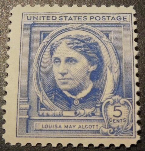 1940 5c Louisa May Alcott Scott 862 Mint NH