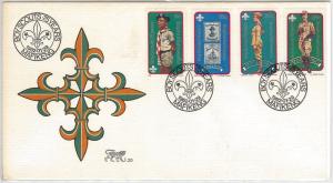 BOY SCOUTS --- Bophuthatswana -  POSTAL HISTORY -  FDC COVER 1982