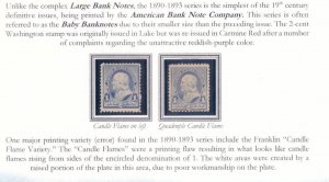 US Scott #219-229 & 1890 Bank Note Issue Set Mint