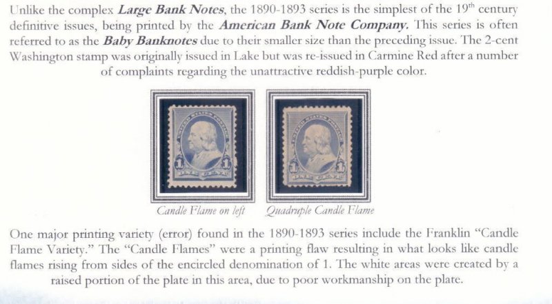 US Scott #219-229 & 1890 Bank Note Issue Set Mint