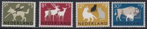 Netherlands # B388-391, Animals, NH, 1/2 Cat.