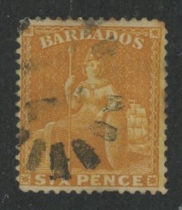 Barbados #20 Used Single