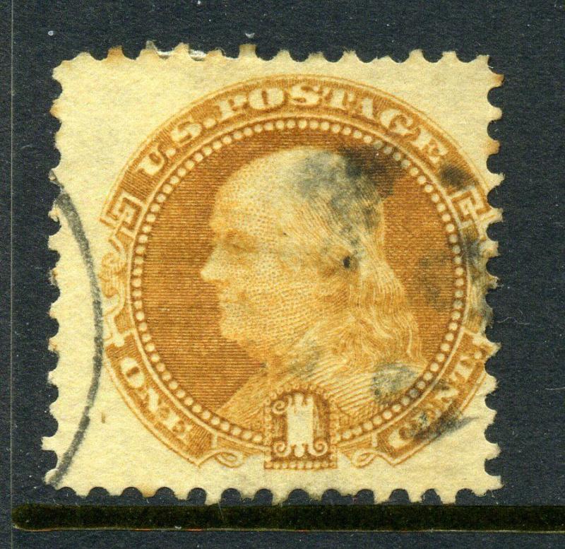 Scott #112 Franklin Used Stamp (Stock #112-8)