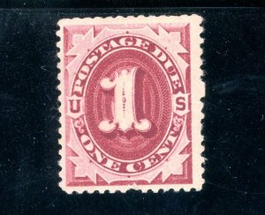 USAstamps Unused FVF US 1891 Postage Due Scott J22 OG MNH
