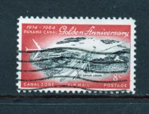 Canal Zone  Air Mail   Scott # C37  used   single