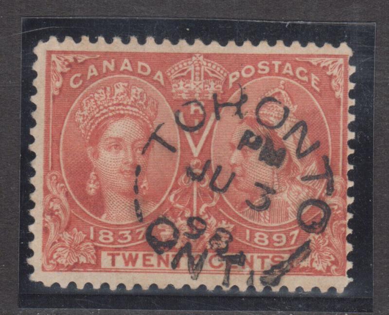 Canada #59 Used Fine With Ideal June 3 1898 CDS Cancel