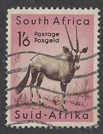 South Africa  Scott # 210     Used