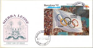 Sierra Leone Scott 1283 Unaddressed.