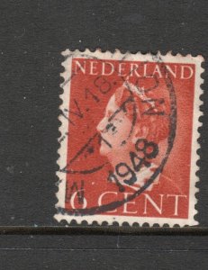 Netherlands Scott#  216B  used Single