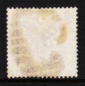 GREAT BRITAIN — SCOTT 55 (SG 119) — VICTORIA 2/- — PLATE 1 — USED — SCV $180.00