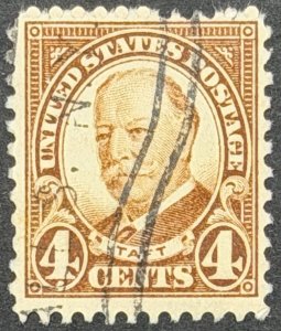 USA, 1930, SC# 685, William Howard Taft, Used, F
