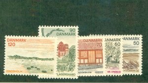 DENMARK 553-7 MNH CV $2.90 BIN $1.50
