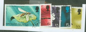 Pitcairn Islands #151-155 Used Single (Complete Set) (Fauna)