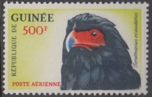 GUINEA Sc# 3 MNH HIGH-VALUE AIRMAIL BIRd of PREY - EAGLE