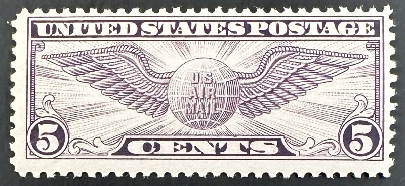 US #C12 MNH F/VF (P11) 5c Airmail Wings Issue 1930 SCV~$17.50 [U4.4.1]