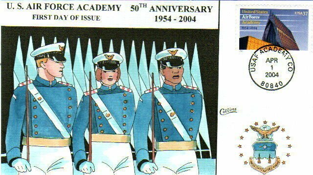 COLLINS HAND PAINTED 3838 US Air Force Academy Cadets