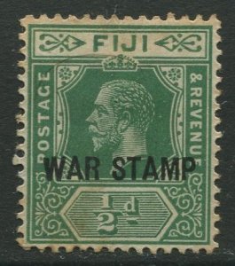 STAMP STATION PERTH Fiji #MR1 War Stamp Issue Die I -1916 - Mint CV$1.90