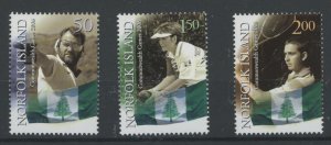 Norfolk Island #867-869 Mint (NH) Single (Complete Set) (Sports)