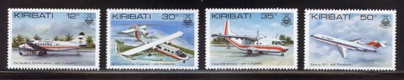 Kiribati 400-403 MNH, Air Tungaru Set from 1982.