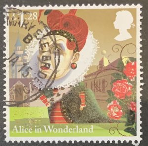 GREAT BRITAIN 2015 ALICE IN WONDERLAND £1.28 QUEEN OF HEARTS  SG3664  FINE USED