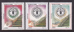 Yemen 660-662 MNH VF