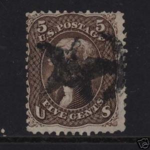 USA #76 Used With Star Cancel