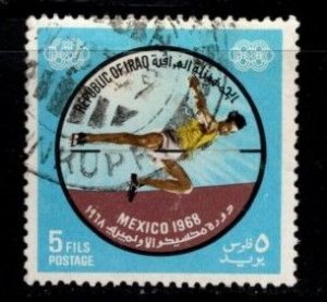 Iraq - #501 Mexico Olympics - High Jump - Used