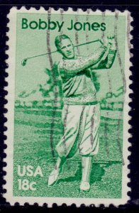 United States 1981, Bobby Jones, 10c, sc#1933, used**