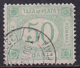 Romania (1902-10) Sc J34 used