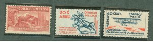 Mexico #C68/C82/C83  Single