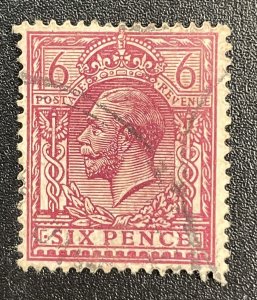 Great Britain #167 King George V - SCV~$8 [W8.3.3]