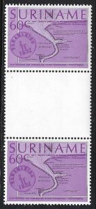 Suriname 482 MNH GUTTER PAIR Z9067