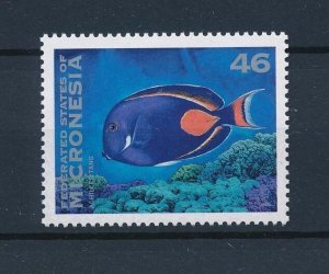 [34920] Micronesia 1996 Marine life fish Achilles tang  MNH