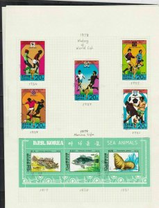 south korea stamps page ref 16937