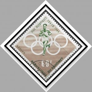 Dahomey #191 Olympics CTO NH