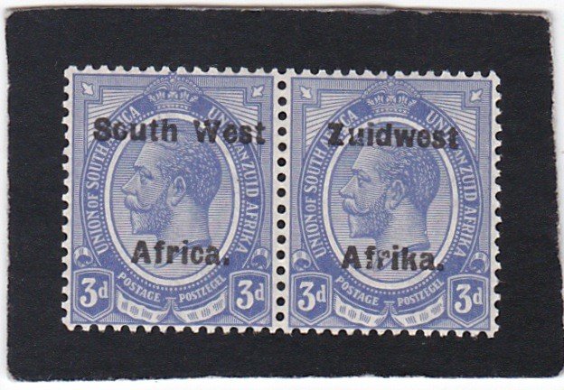 South West Africa,  #  32    unused  pair