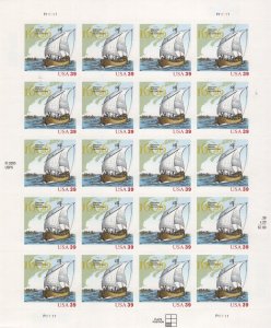 Scott 4073 - Voyages Of Samuel Champlain. Sheet of 20.  MNH. OG.  #02 4073sh20