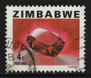 Zimbabwe 1980 Minerals, Fauna and Landscapes $04 (1/16) USED