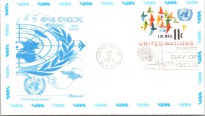 United Nations, New York, Postal Stationary, Worldwide First Day Cover