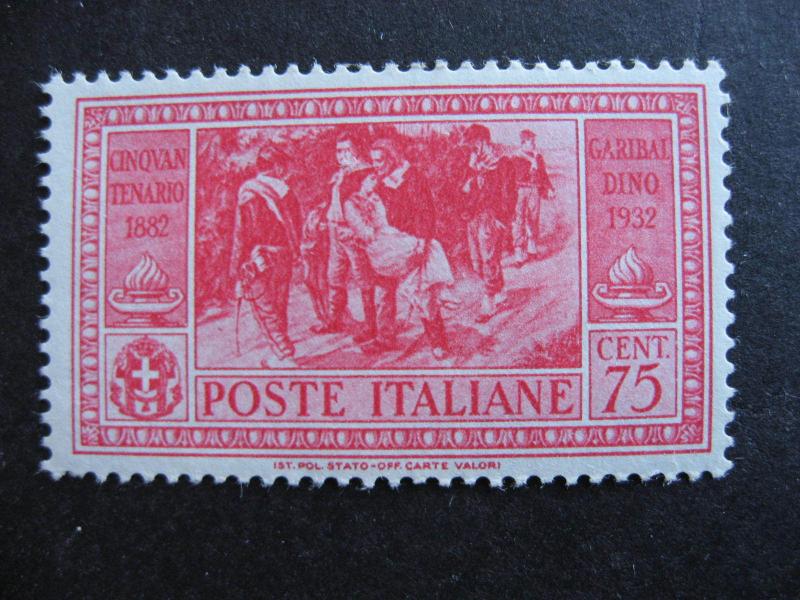 ITALY Sc 285 MH nice stamp here, check it out!