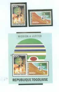 Togo #C227-C228a Mint (NH) Single (Complete Set)